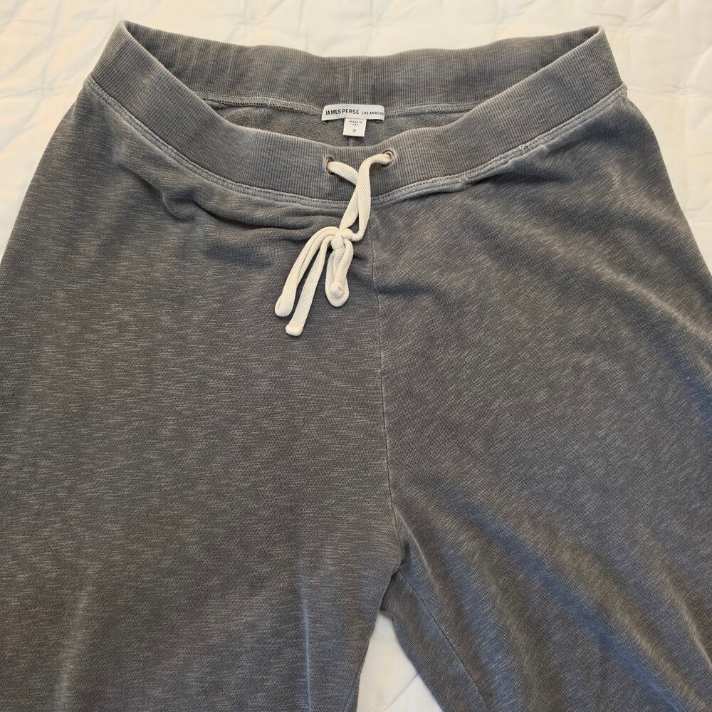 James Perse Womens French Terry Lounge Sweatpants Size 3 Large